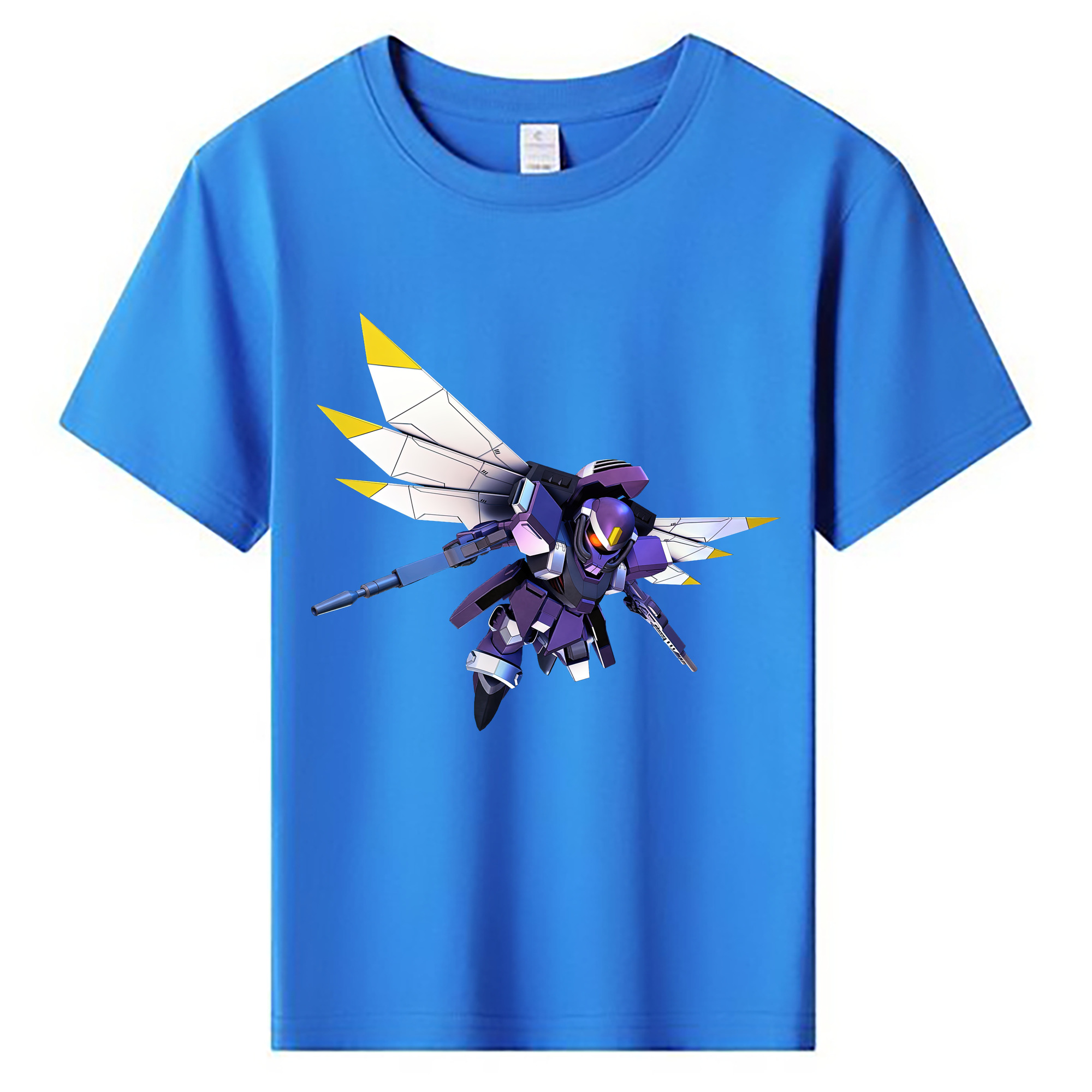（画像用） 機動戦士ガンダム Mobile Suit Gundam 綿100％キッズTシャツ（フロントプリント）